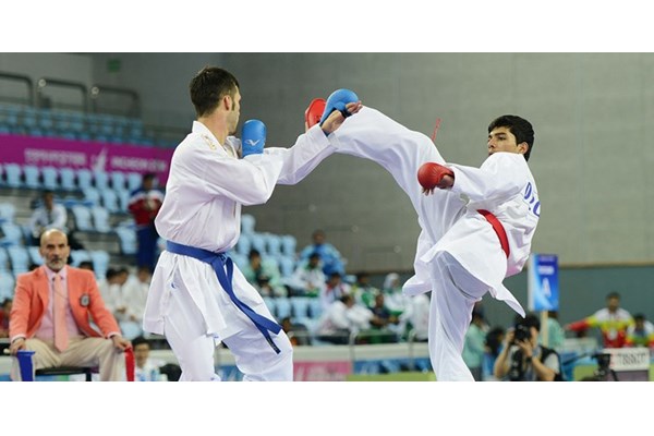 ستاره کاراته قم در مرحله چهارم لیگ جهانی