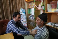 پزشکان جهادگر در روستای پاچیان قم+تصاویر