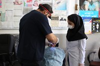 پزشکان جهادگر در روستای پاچیان قم+تصاویر
