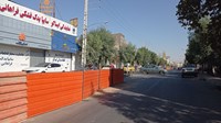 اتمام پروژه جابجایی تاسیسات خیابان امامزاده ابراهیم تا ده روز آینده+تصاویر