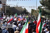 گزارش تصویری | خروش مردم قم در یوم الله ۱۳ آبان