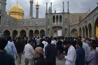 تشییع شهدای مدافع حرم و  تکریم شهدای عربستان برگزار شد