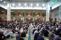 برگزاری نماز عید فطر در حرم مطهر
