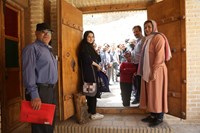 بازدید خبرنگاران استان قم از پروژه های گردشگری خلجستان قم + تصاویر